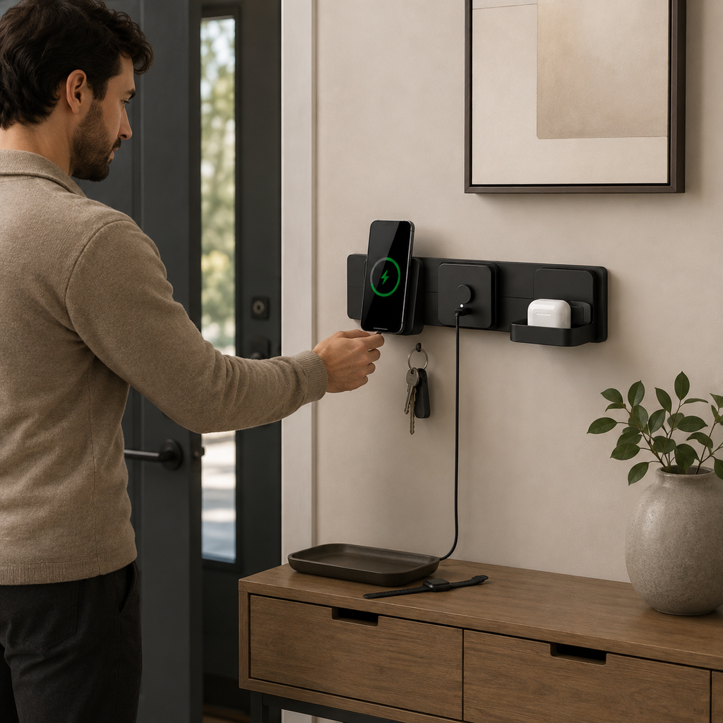 Magnetic Wall Power Node