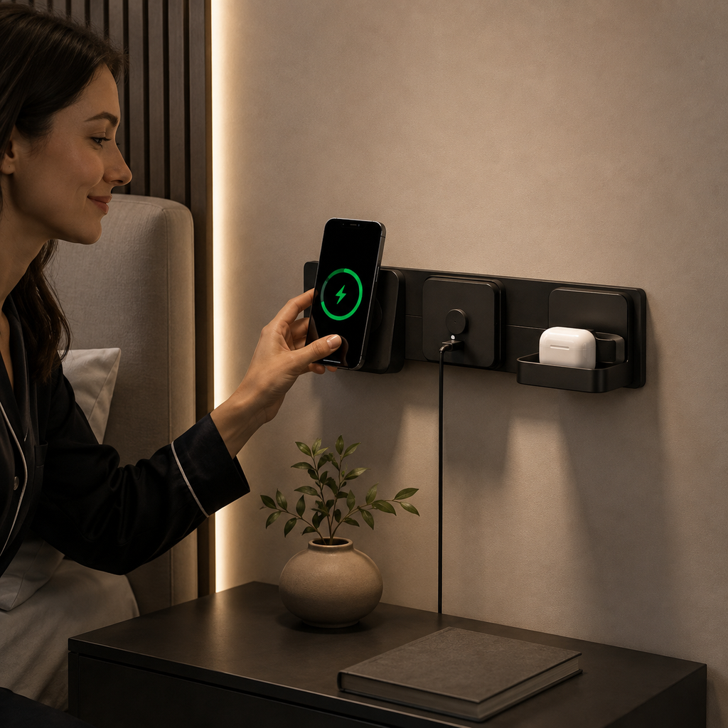 Magnetic Wall Power Node
