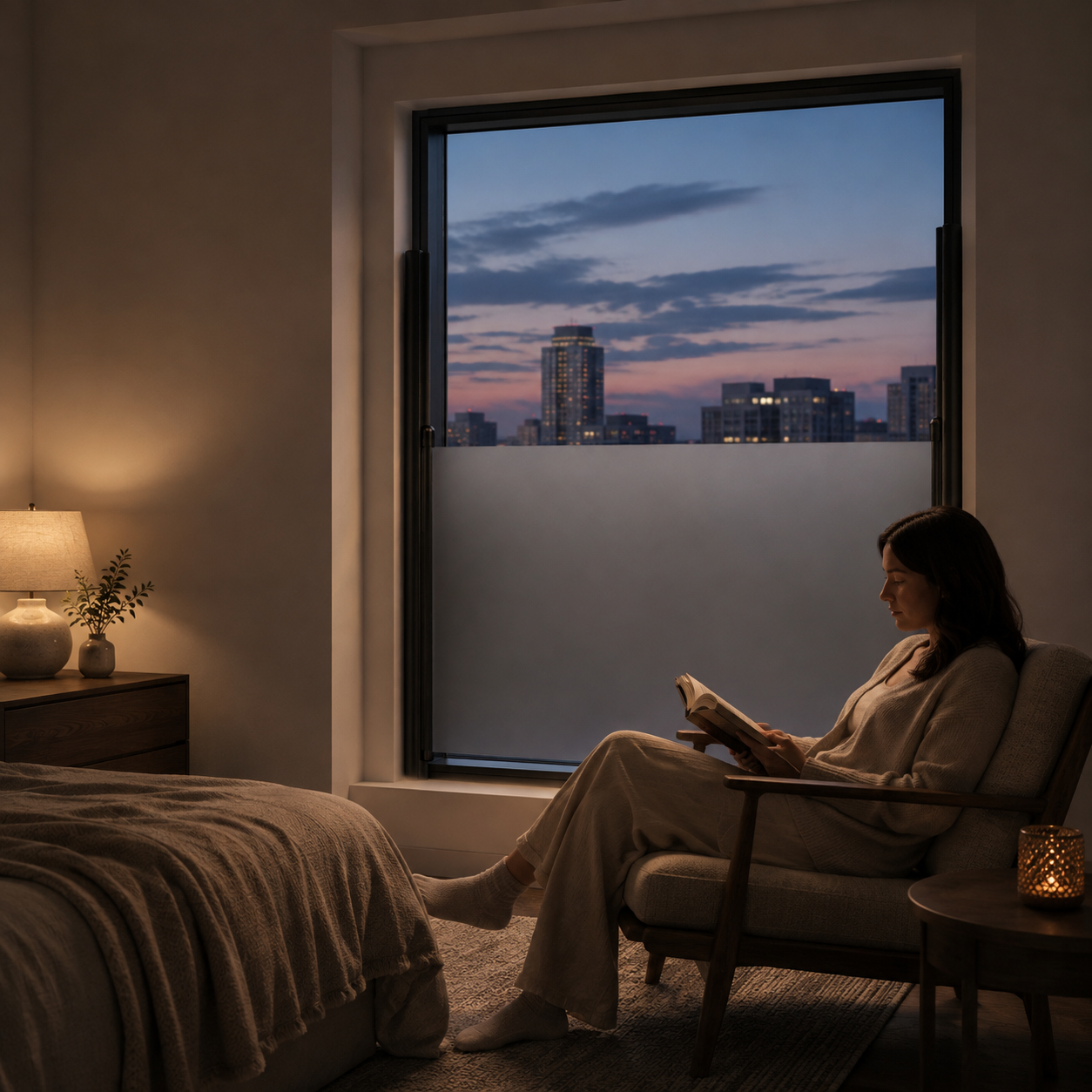 Adaptive Privacy Glass Panel